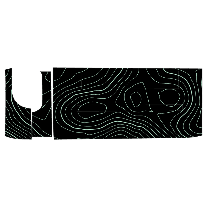 Topo 3 Piece Dash Kit (Printed Series) - 2021+ Bronco