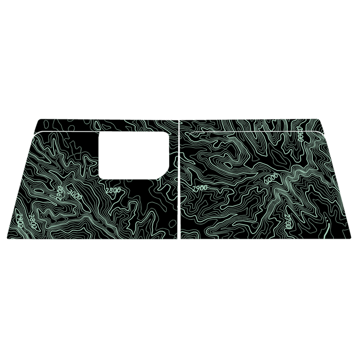 Topo Cargo Area Overlay Kit Part 1 (Printed Series) - 2021+ Bronco 4 Door