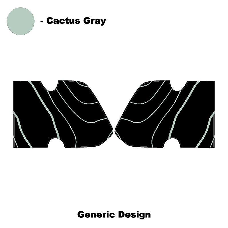 Interior Door Cup Protector Kit - 2021+ Bronco