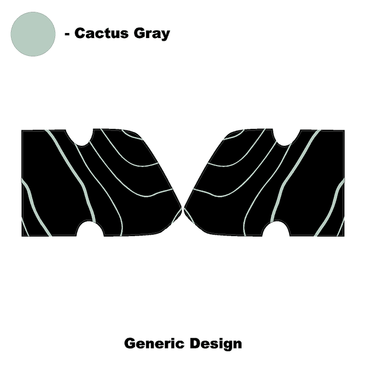 Interior Door Cup Protector Kit - 2021+ Bronco