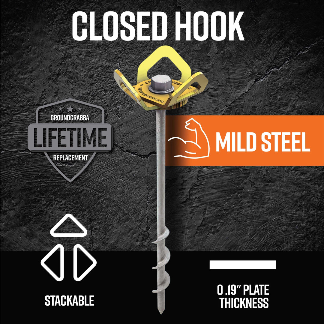 GroundGrabba Pro I Closed Hook Kits