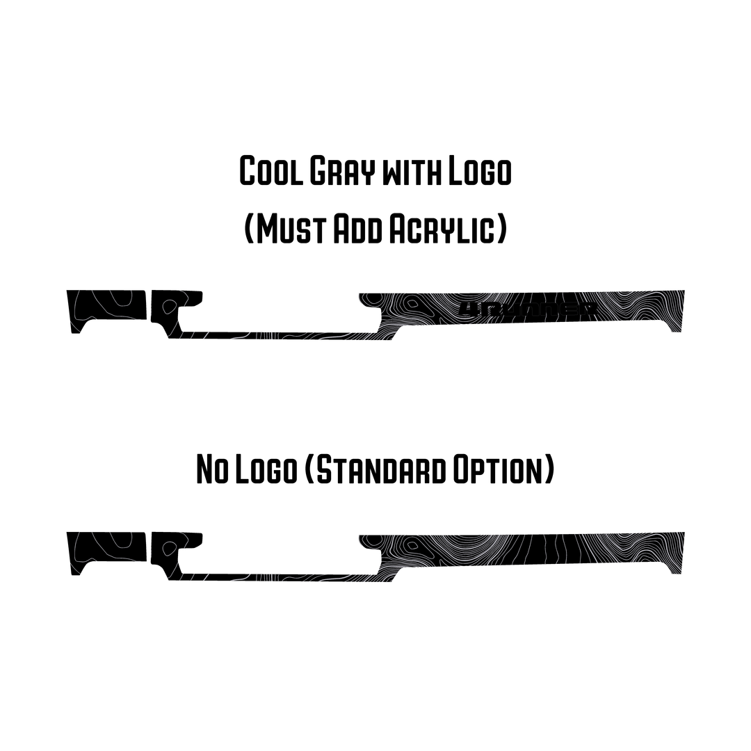 Full Width Topographic Dash Wrap - 2025+ 4Runner