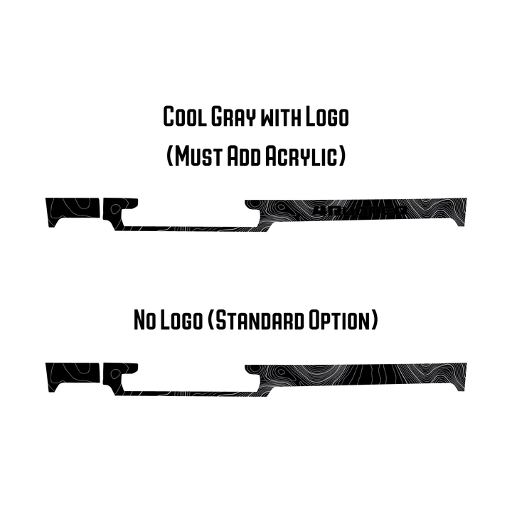 Full Width Topographic Dash Wrap - 2025+ 4Runner