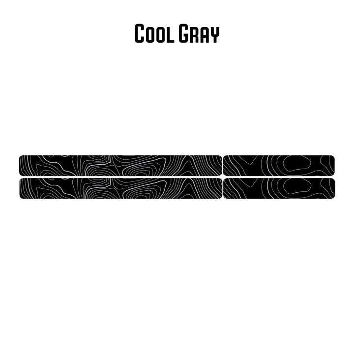 Topographic Door Sill Overlays / Protectors - 2024 Land Cruiser / GX 550