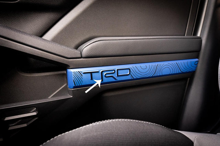 "TRD" Door Line Overlays - 2024+ Tacoma / 2025+ 4Runner