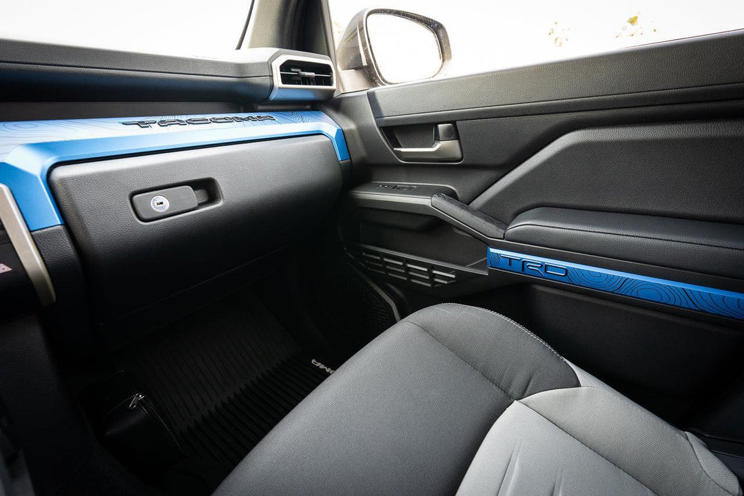 "TRD" Door Line Overlays - 2024+ Tacoma / 2025+ 4Runner