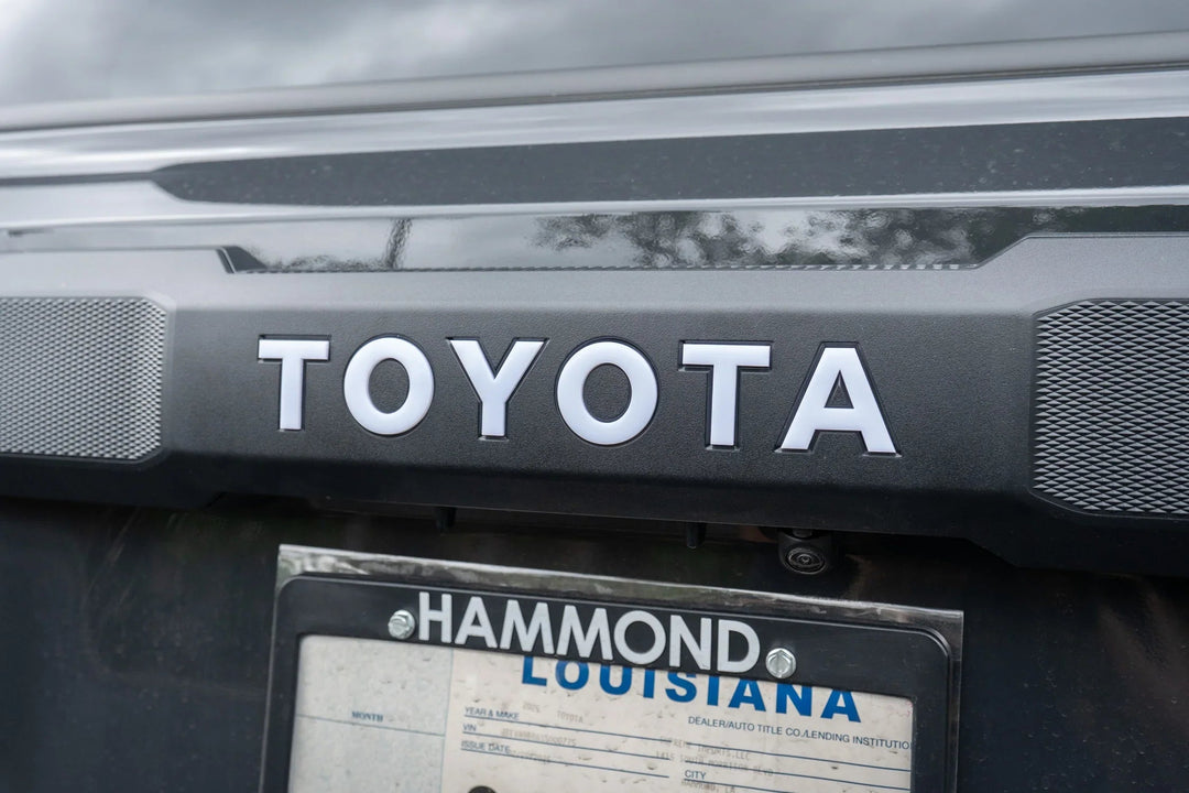 TOYOTA Rear Hatch Liftgate Acrylic Emblem Inlays - 2025+ 4Runner