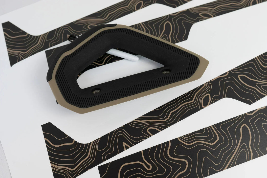 Topo Rear Interior Lower Door Card Insert Overlays (Printed Series) - 2021+ Bronco 4 Door