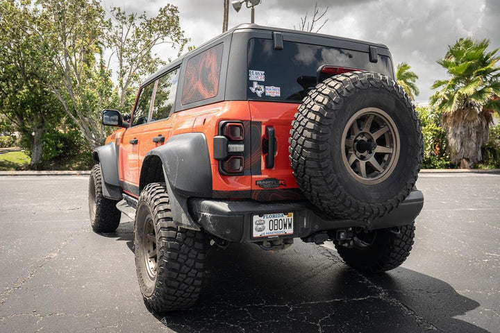 Safari Topo Middle Tailgate Overlays - 2021+ Bronco