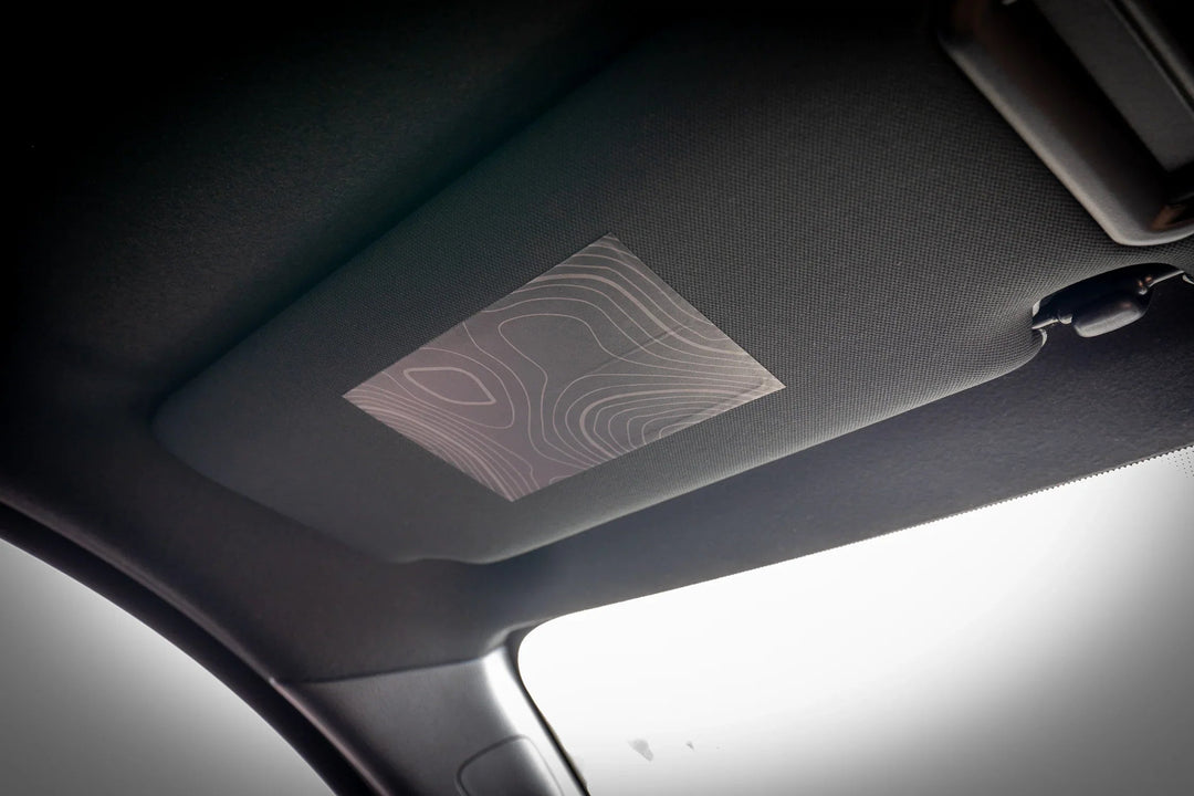 Sun Visor Airbag Label Overlays - 2025+ 4Runner