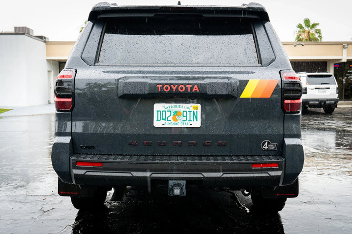 4RUNNER Topographic Rear Liftgate Emblem Overlays - 2025+ 4Runner