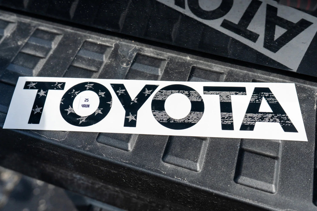 TOYOTA Freedom Series Rear Hatch Liftgate Emblem Inlays - 2025+ 4Runner