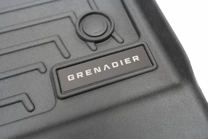 "Grenadier" Weathertech Floor Mat Logo (Etched Acrylic) - Universal