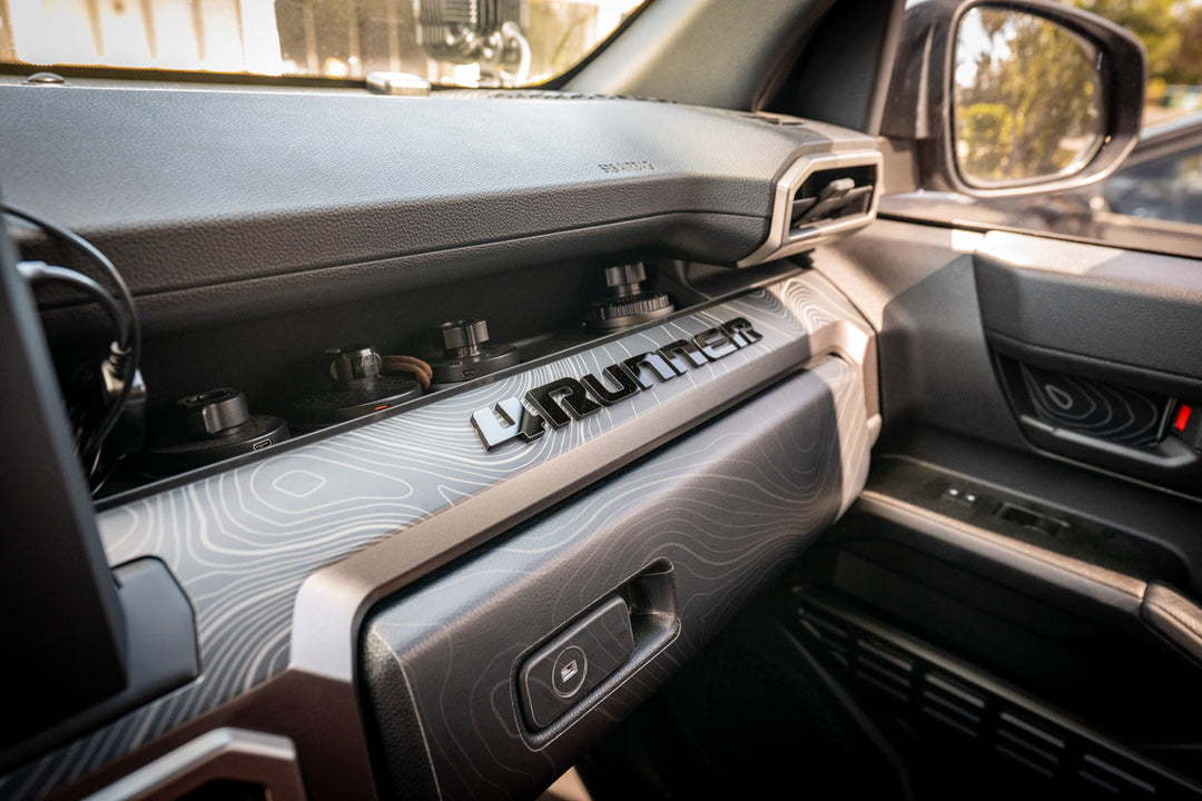 Full Width Topographic Dash Wrap - 2025+ 4Runner