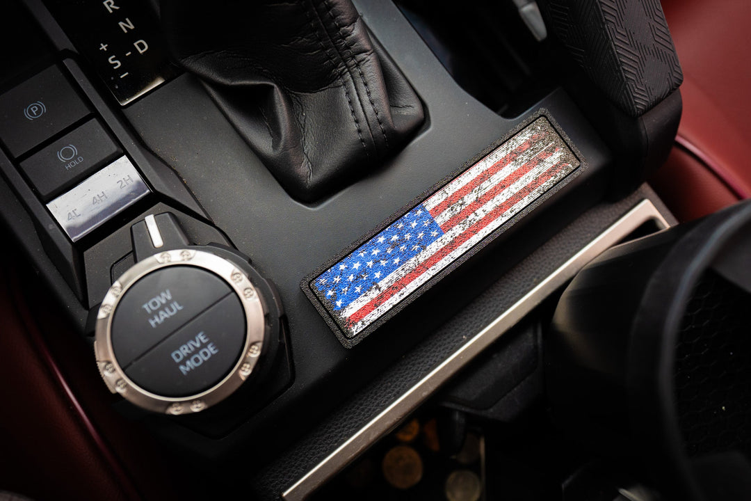 Shifter Trim Blank / Poverty Button Cover Plate - 2024+ Tacoma / 2025+ 4Runner