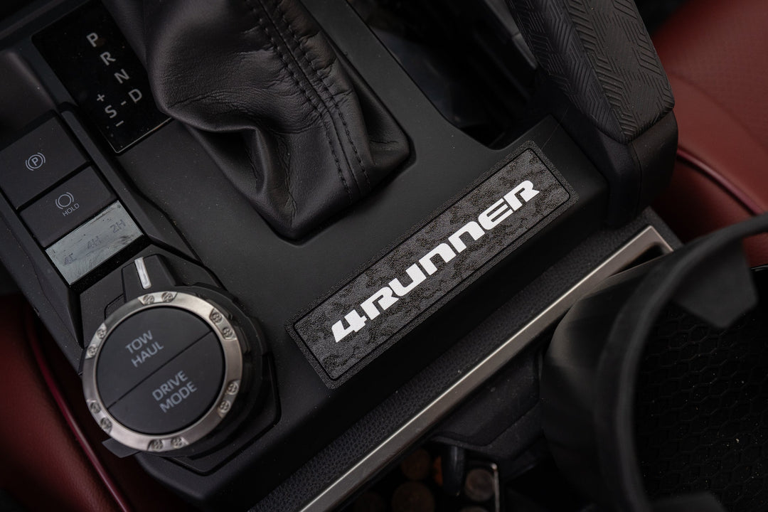 Shifter Trim Blank / Poverty Button Cover Plate - 2024+ Tacoma / 2025+ 4Runner