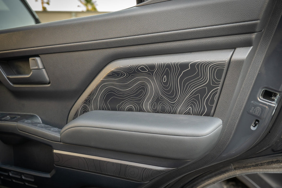 Topographic REAR Door Armrest Panel Protection - 2025+ 4Runner