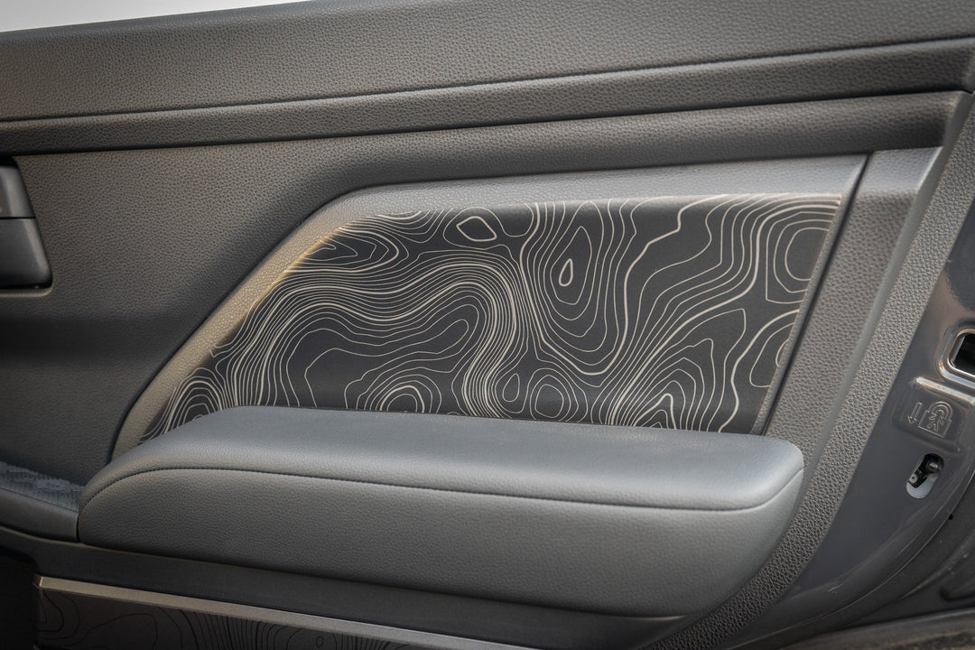 Topographic REAR Door Armrest Panel Protection - 2025+ 4Runner