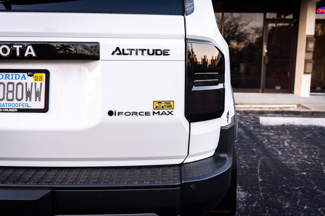 Trail Teams Liftgate Emblem - 2024+ Land Cruiser / 2025+ 4Runner