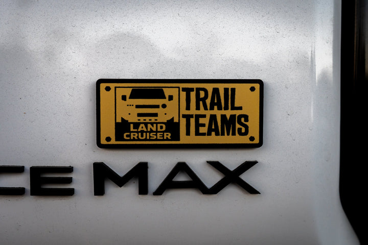 Trail Teams Liftgate Emblem - 2024+ Land Cruiser / 2025+ 4Runner