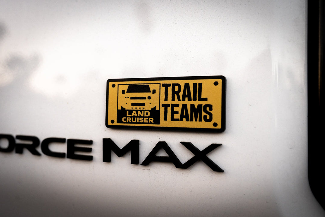 Trail Teams Liftgate Emblem - 2024+ Land Cruiser / 2025+ 4Runner