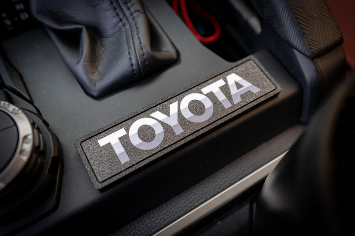 Shifter Trim Blank / Poverty Button Cover Plate - 2024+ Tacoma / 2025+ 4Runner