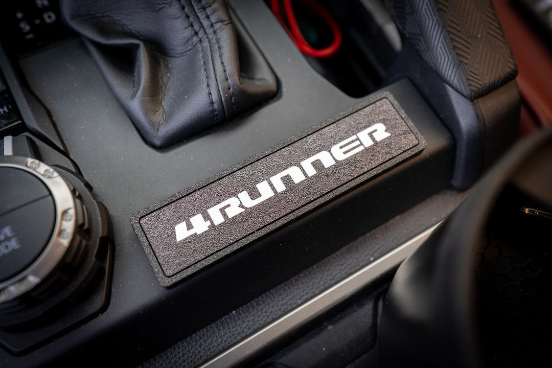 Shifter Trim Blank / Poverty Button Cover Plate - 2024+ Tacoma / 2025+ 4Runner