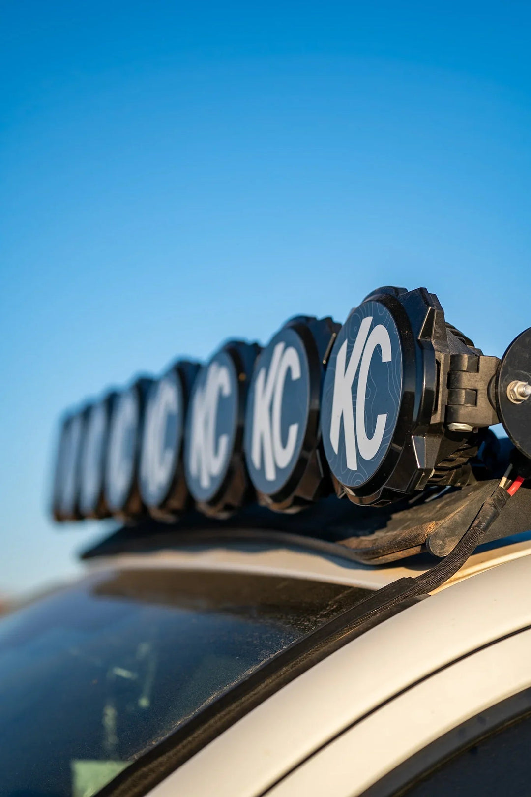 KC HiLITES Pro6 / Titan Gravity Light Cover Topo Overlays (Pair) - Universal