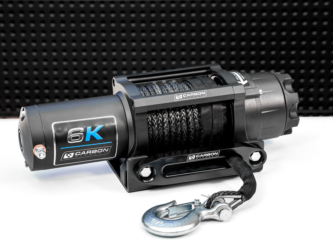 Carbon Offroad 6000lb ATV/Small 4X4 Winch
