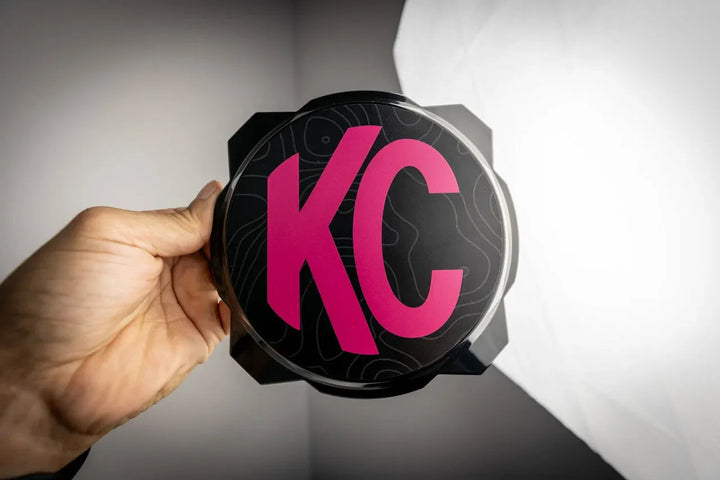 KC HiLITES Pro6 / Titan Gravity Light Cover Topo Overlays (Pair) - Universal