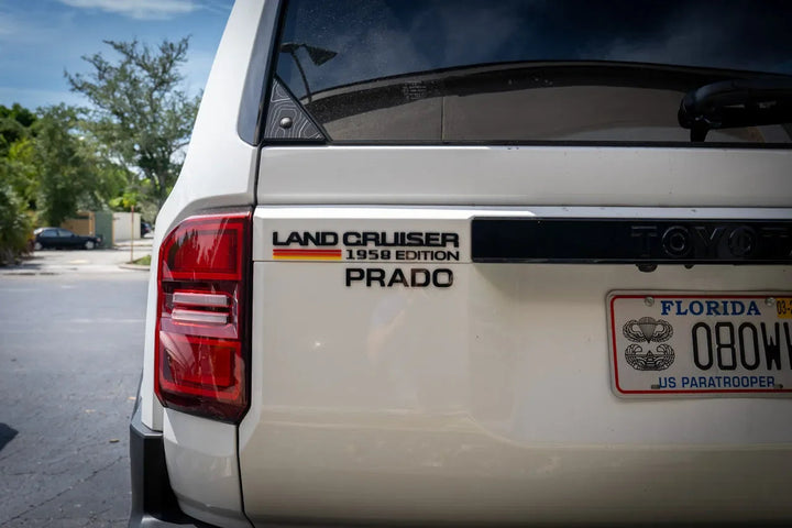 1958 Edition LC250 Acrylic Laser Series Tailgate Badge - 2024+ Land Cruiser