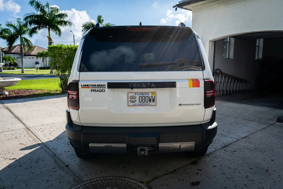 Heritage Retro TRD Style Tailgate Stripes - 2024+ Land Cruiser