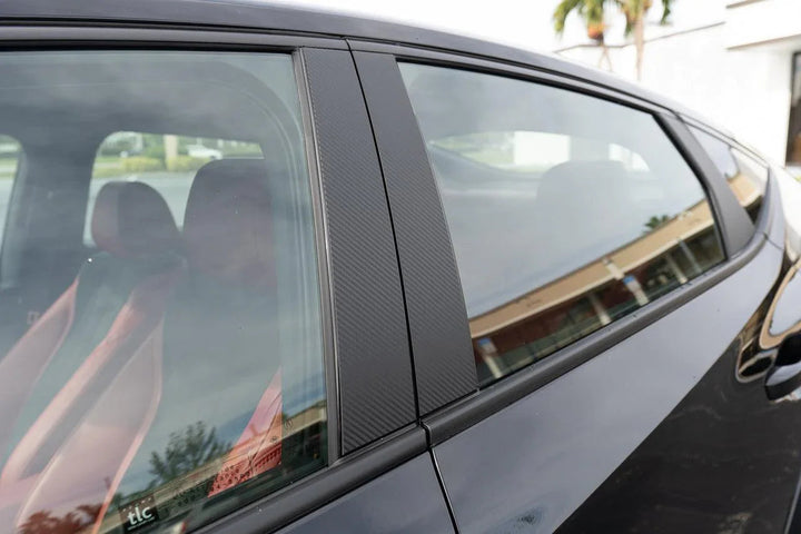 3D Carbon B Pillar Overlay - 2023+ Integra / 2022+ Civic