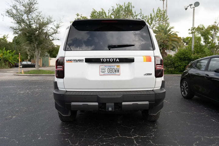 FULL TIME 4WD Acrylic Laser Series Tailgate Badge - 2024+ Land Cruiser / GX550 / 2025+ 4Runner Limited
