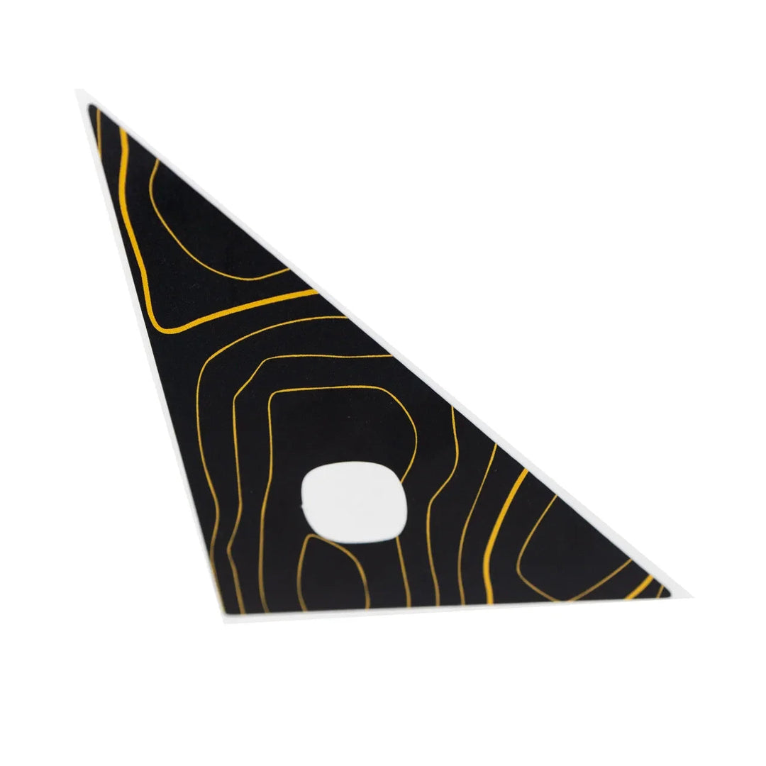 Topo Rear Glass Button Trim Overlay - 2024+ Land Cruiser / GX 550