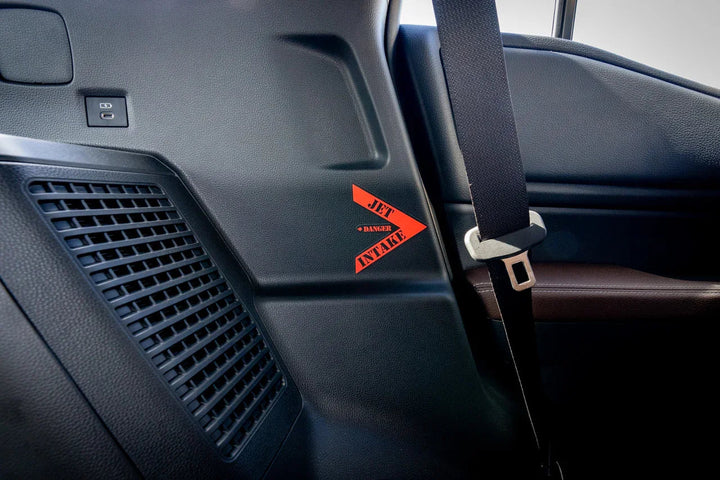 Intake Warning Stickers - 2024+ Land Cruiser