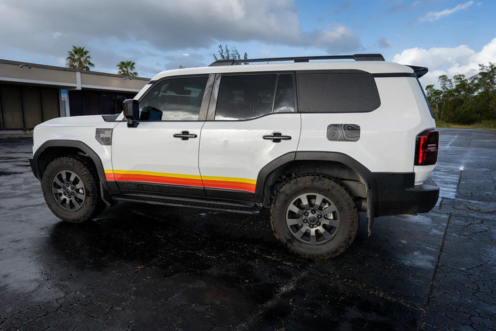 Side Window Blackout Overlays - 2024+ Land Cruiser