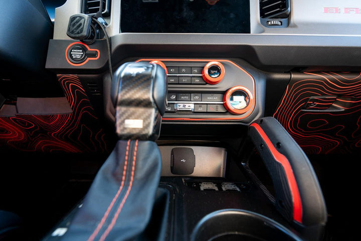 Topo Understeering Panel Overlay (Printed Series) - 2023+ Bronco (Type B)