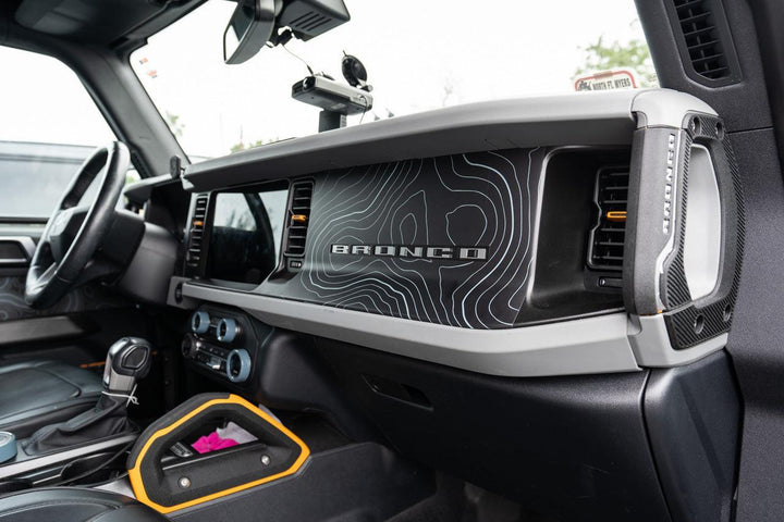 Topo 3 Piece Dash Kit (Printed Series) - 2021+ Bronco
