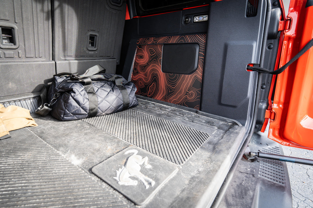 Topo Cargo Area Overlay Kit Part 1 (Printed Series) - 2021+ Bronco 4 Door