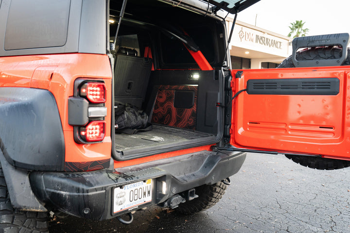 Topo Cargo Area Overlay Kit Part 1 (Printed Series) - 2021+ Bronco 4 Door