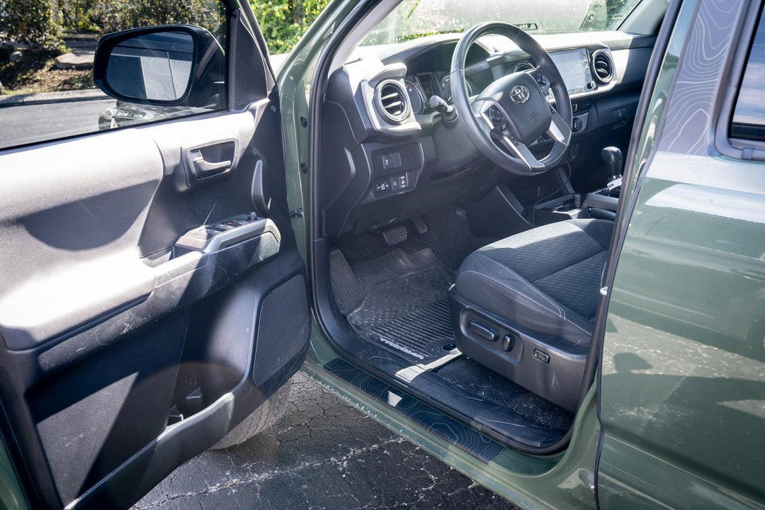 Topo Door Sill Protectors - 2016-2023 Tacoma Double Cab