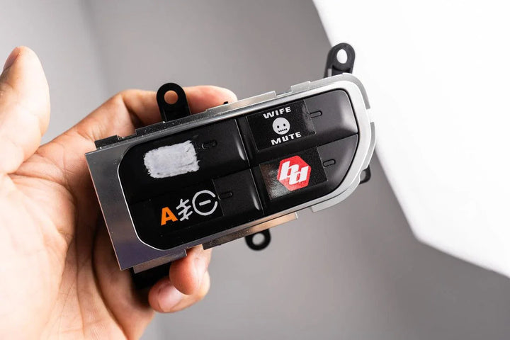 Printed Series Auxiliary Switch Labels (Upfitter) - 2018+ Jeep Wrangler / Gladiator JL / JT