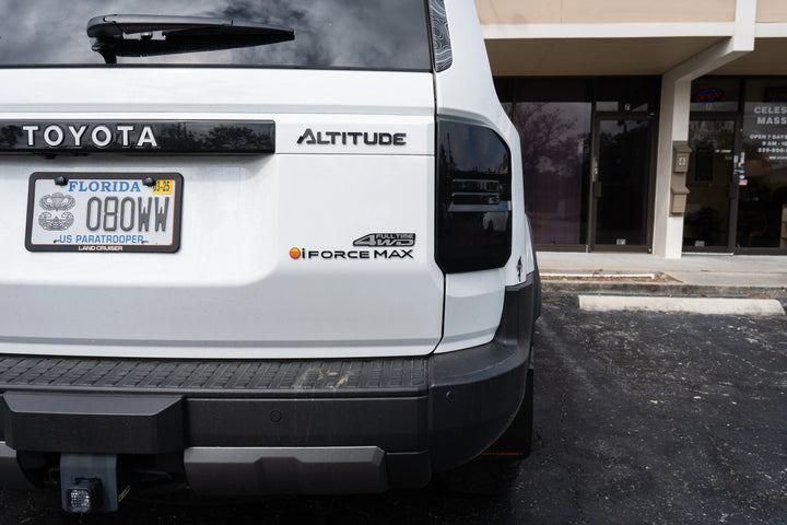 Full Time 4WD Two Color Acrylic Emblem - 2024+ Land Cruiser / GX 550 / 2025+ 4Runner Limited