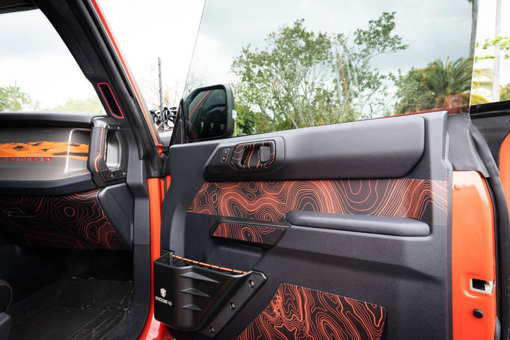 Interior Door Cup Protector Kit - 2021+ Bronco