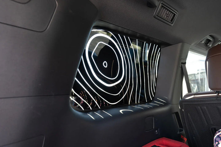 Topographic Rear Window Overlay V2 - 2024+ Land Cruiser