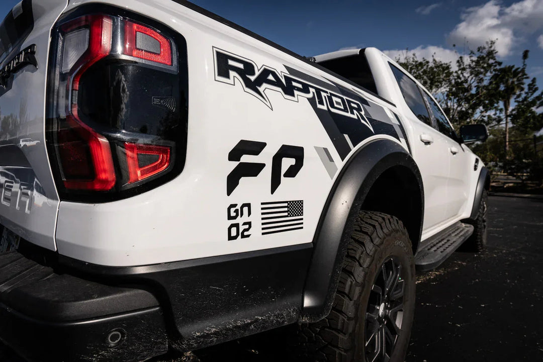 FP GN 02 Fender Decals - 2024+ Ranger Raptor