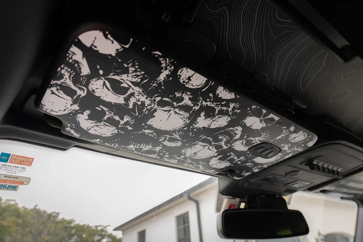 Custom Series Sun Visor Overlays (Printed Series) - 2021+ Bronco