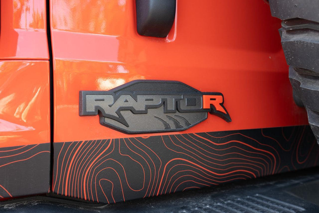 Acrylic R Inlay Kit - 2022+ Bronco Raptor