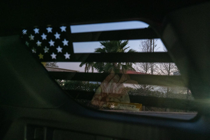 American Flag Rear Window Overlays - 2025+ 4Runner